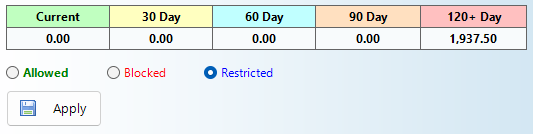 Data Service Control
